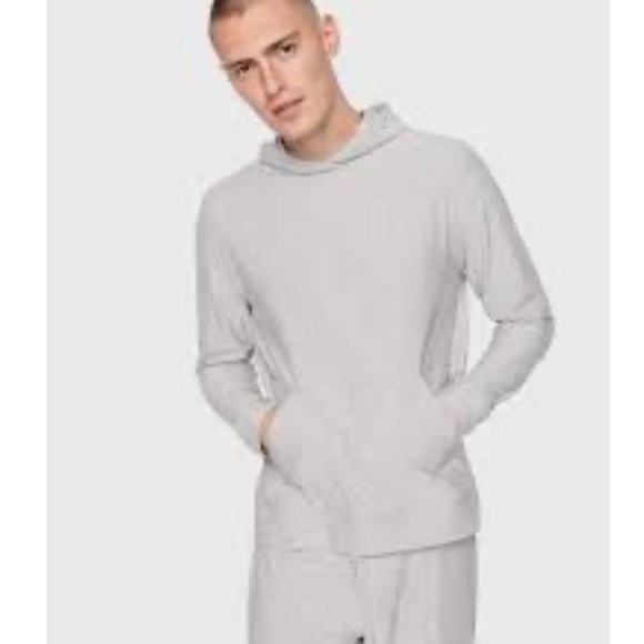 Outdoor Voices Cloudknit Pullover Hoodie Light Heather Gray Small - Picture 1 of 7